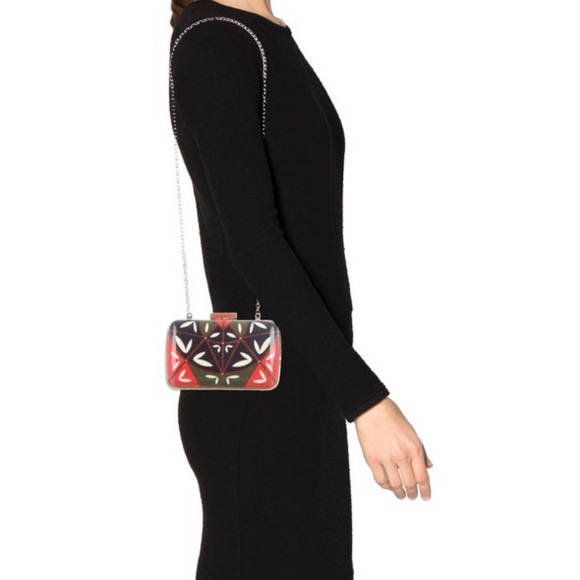 TORY BURCH Resin Inlay Minaudière $599 - Picture 5 of 5